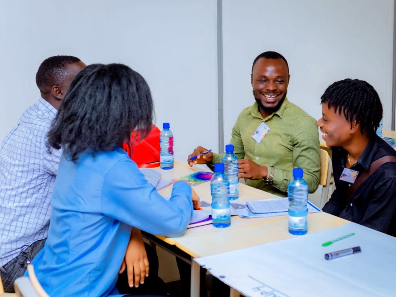 A Liberian student pursuing higher education